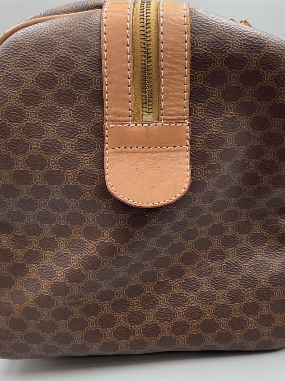 Celine Triomphe Macadam Boston weekend travel bag (MSRP $2,700) - Picture 4 of 10